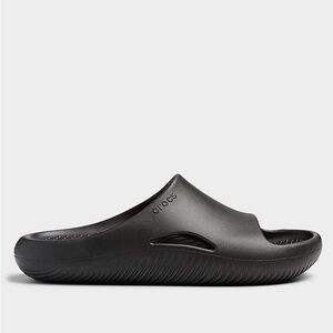 CROCS Mellow Recovery Slide Black Comfort Sandals Women’s 6 Men’s 4